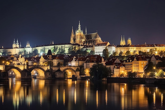 La nuit à Prague