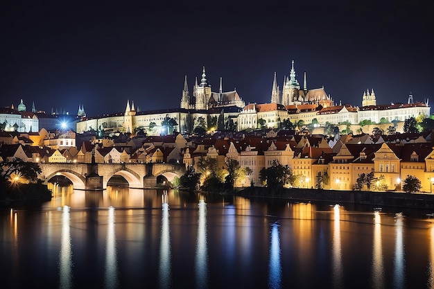 La nuit à Prague