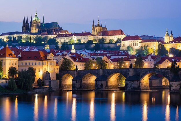 La nuit à Prague