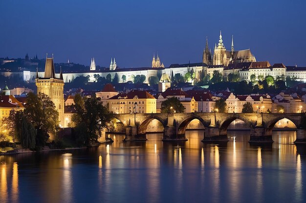 La nuit à Prague
