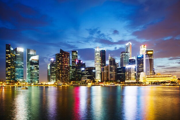 La nuit de Singapour