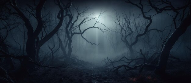 La nuit sombre d'Halloween