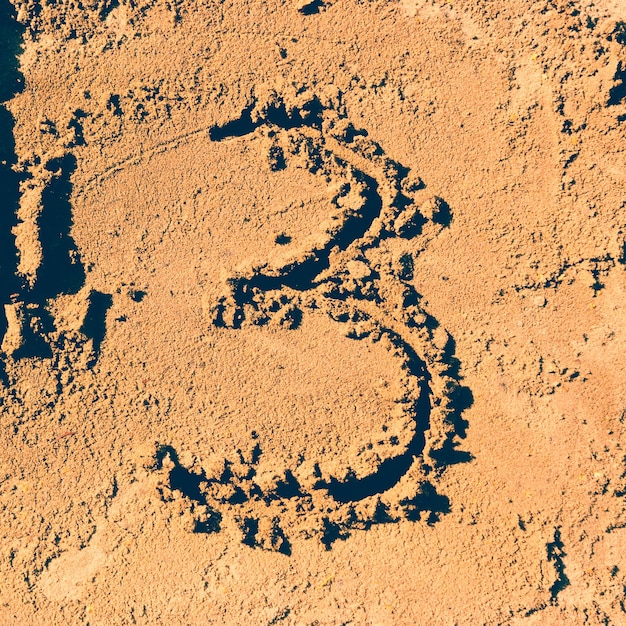 Numéro de sable