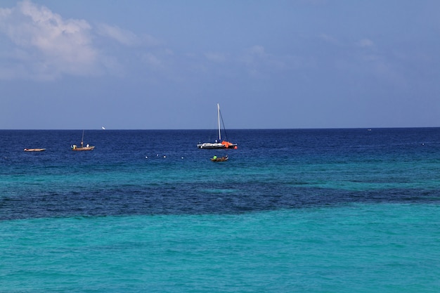 Nungwi est la plage de Zanzibar, en Tanzanie