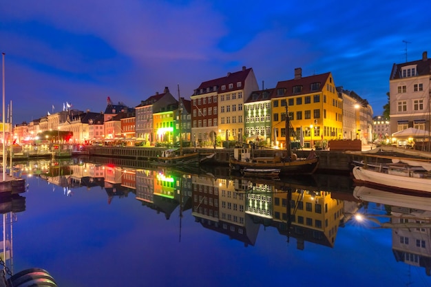 Nyhavn à Copenhague Danemark