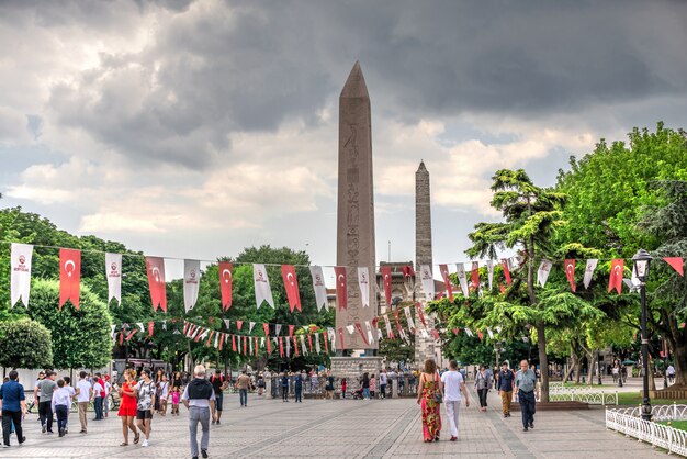 Obélisque de Théodose à Istanbul, Turquie