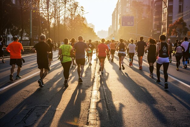 Objectifs de forme physique Ambitions de la journée mondiale de la santé