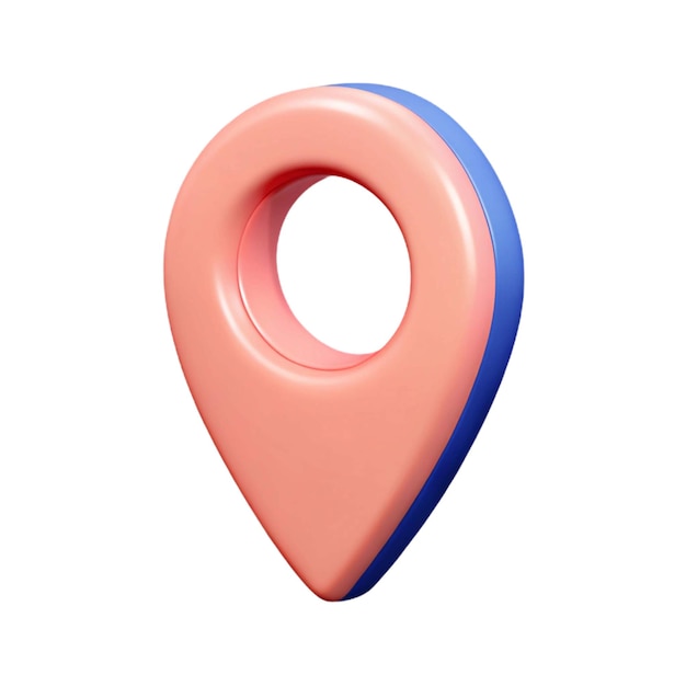 un objet gonflable rouge et bleu avec un grand o dessus
