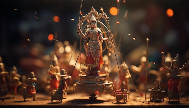 Objets minimaux de Dussehra Vijayadashami