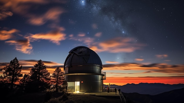 Photo l'observatoire astronomique