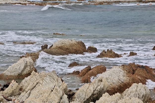 Océan Pacifique à Kaikoura Nouvelle-zélande