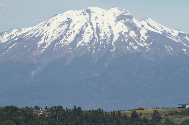 Océan et plage à Puerto Varas Chili