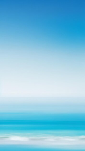 Oceanic Serenity Blur Abstract Background en bleu océanique tranquille