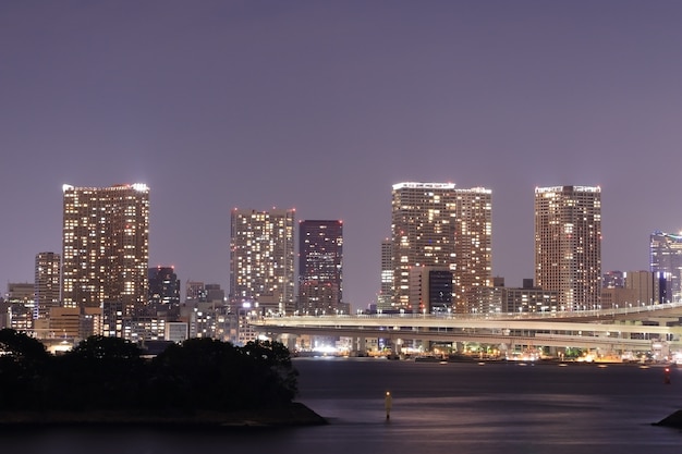 Odaiba, paysage urbain de Tokyo