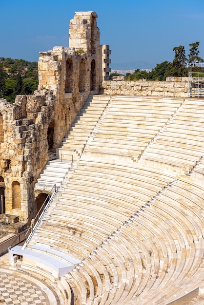 Odéon d'Hérode Atticus à l'Acropole d'Athènes Grèce