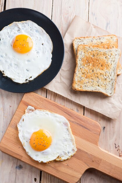 Oeufs en bonne santé