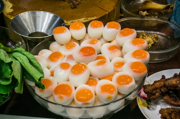 Oeufs de chaudière Asia Style