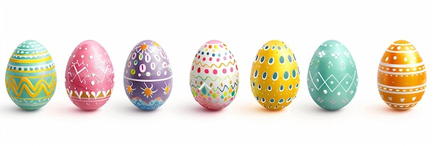 Les œufs de Pâques sont un choix populaire pour les familles et les familles