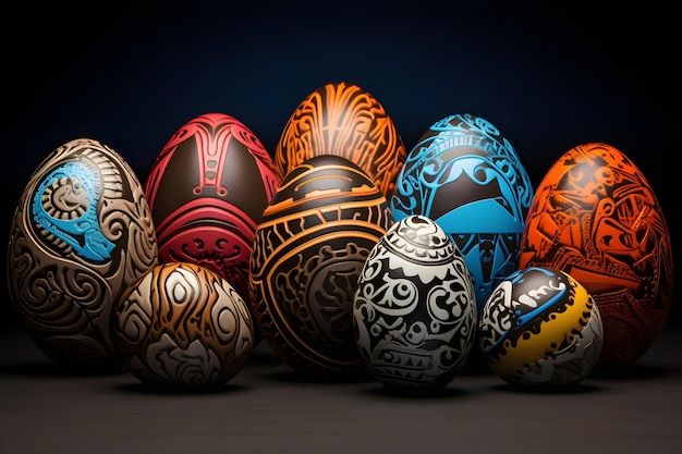 Des œufs de Pâques