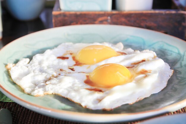 Oeufs sur le plat