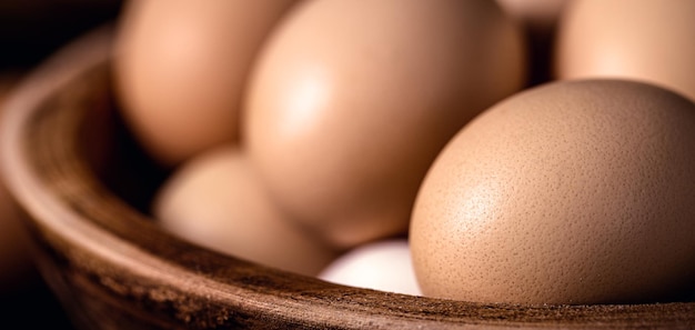 Oeufs de poule colorés oeufs de poules élevées sans additif chimique focus spot