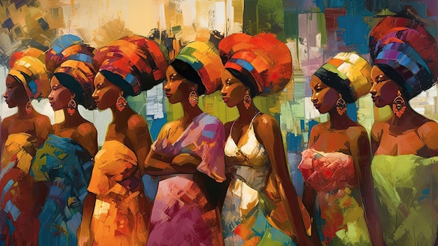 Les œuvres de peintres afro-américains témoignent de leurs expressions artistiques uniques et de leurs contributions au monde des beaux-arts. Généré par l'IA