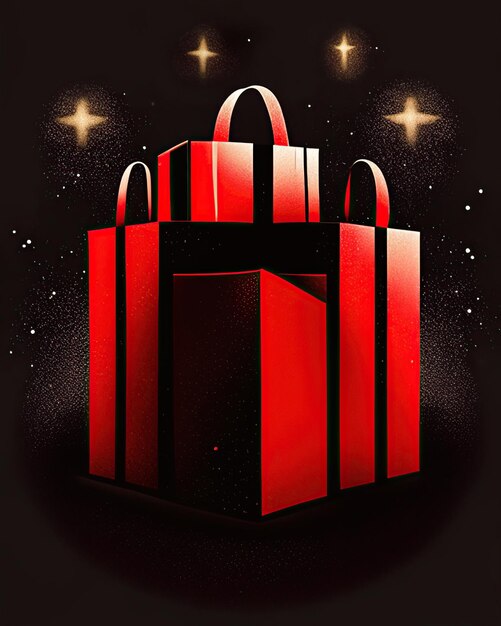 offres du vendredi noir, sacs à provisions et cadeaux