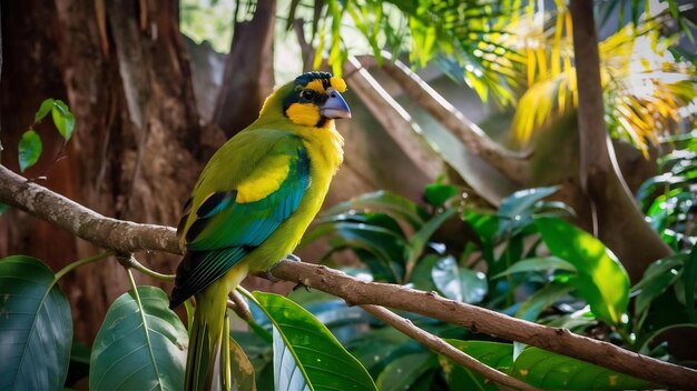 Photo oiseau d'amérique du sud dans l'habitat naturel