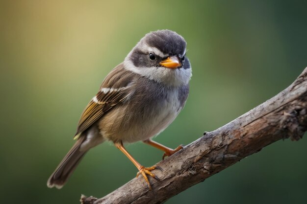 Un oiseau coloré perché sur une branche d'arbre