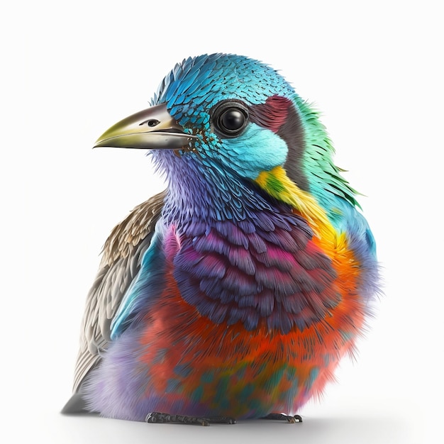 Photo oiseau coloré