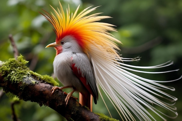 L'oiseau du paradis le magnifique oiseau du paradis