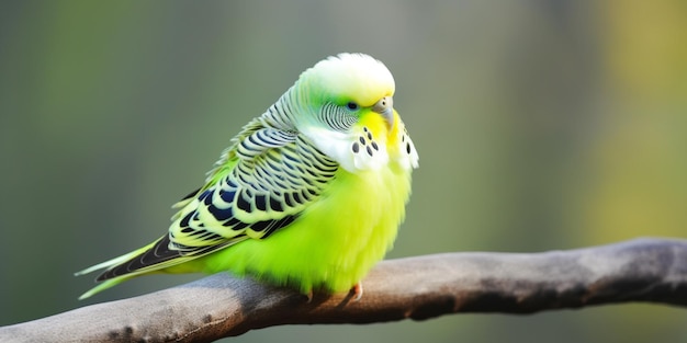 Un oiseau est assis sur une branche d'arbre