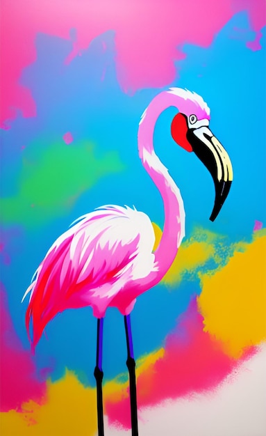 Oiseau Flamingo