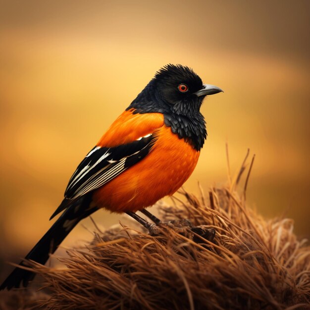 Oiseau national de haute qualité de l'État libre d'Orange