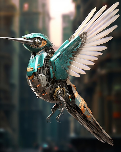 Oiseau de robot