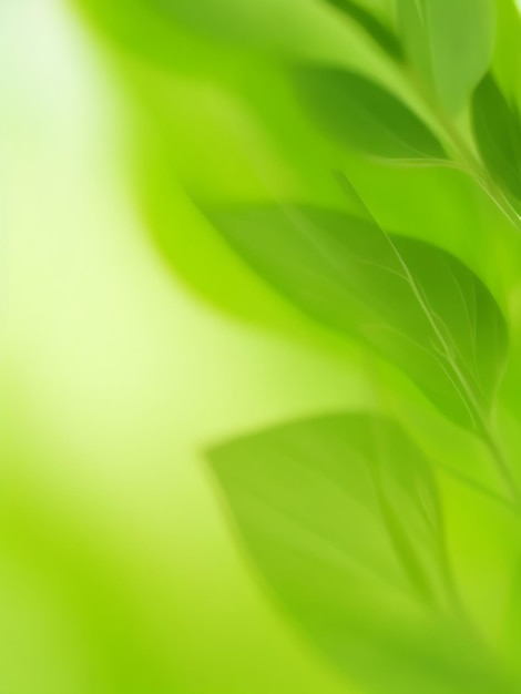 Olive Breeze Blur Abstract Background dans des tons d'olive tranquilles