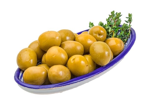 Olives géantes vertes