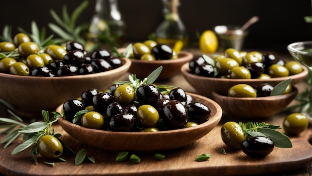 Olives et huile d'olive