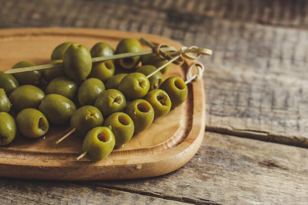 olives vertes, délicatesse délicieuse