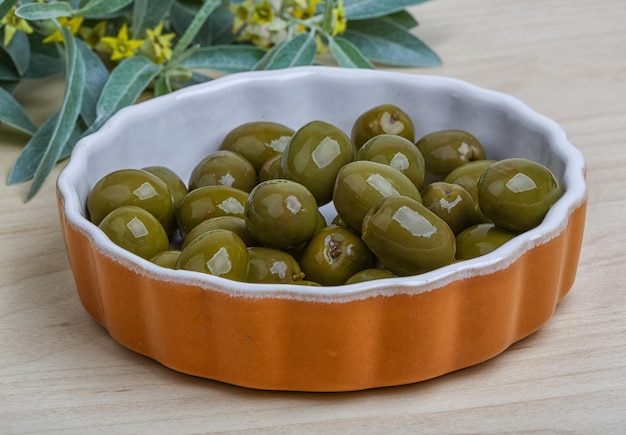 olives vertes