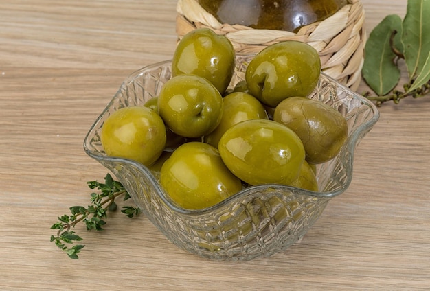 olives vertes