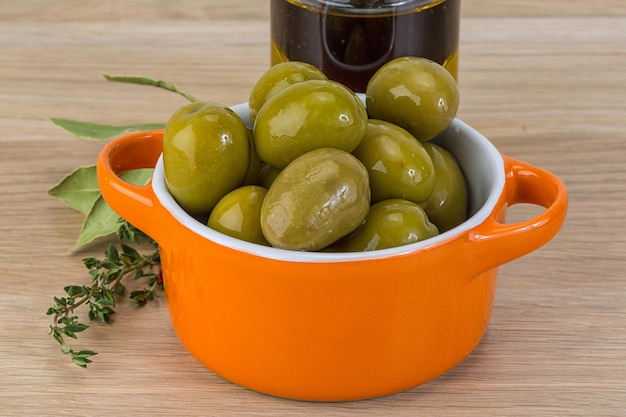 olives vertes