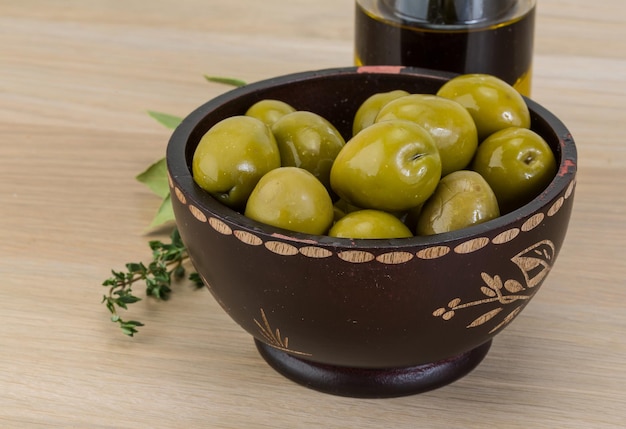 olives vertes