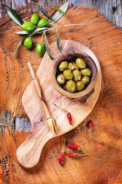 Olives vertes