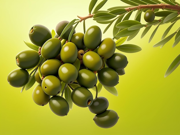 olives vertes