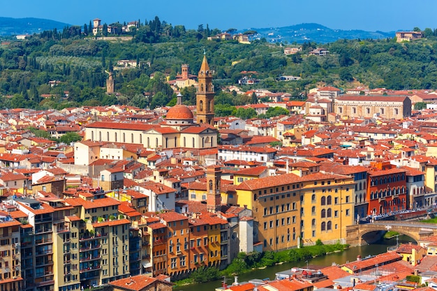 Oltrarno et Santo Spirito à Florence, Italie