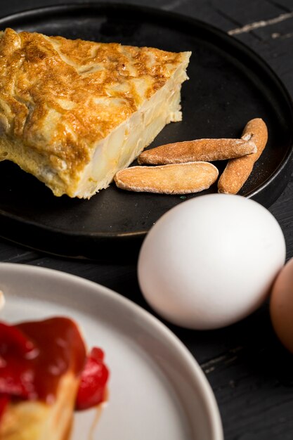 Omelette aux pommes de terre