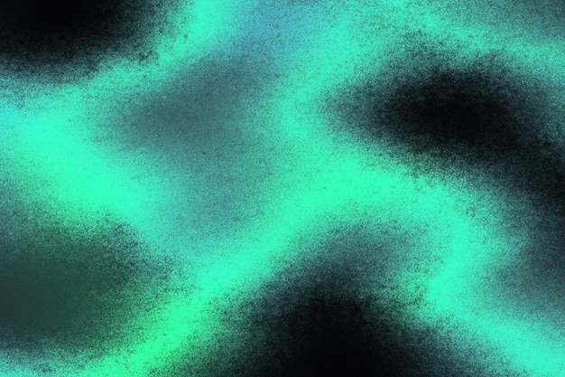 l'onde bleue verte un mélange unique de couleurs vibrations et glitch espace vide numérique bruit granuleux grung