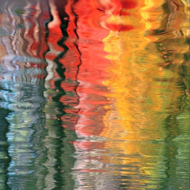 Photo des ondulations d'eau élégantes