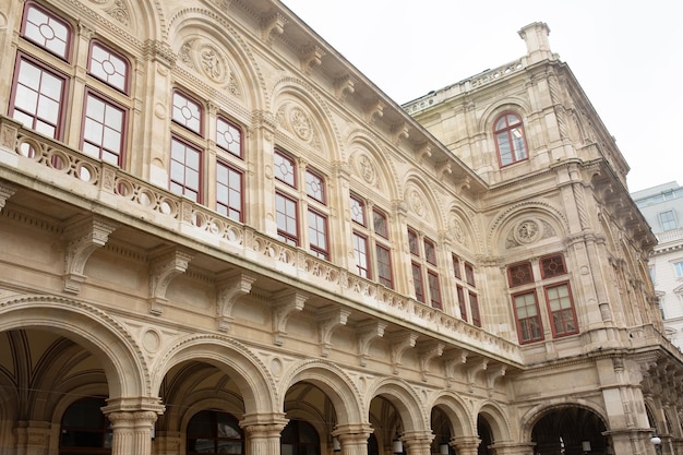 Opéra de Vienne, Autriche. L'opéra historique est un symbole et un point de repère de la ville de Vienne